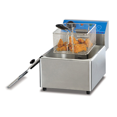 富祺DF-6L臺式單缸單篩電炸爐 富祺DF-6L臺式單缸單篩電炸爐