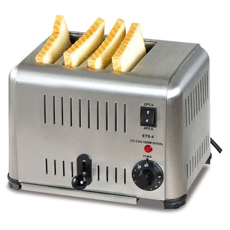 FUQI4ATSFour piece toaster FUQI4ATSFour piece toaster
