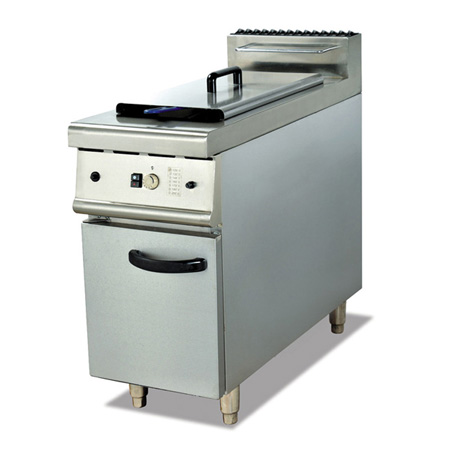 富祺GF-975落地式燃氣炸爐連柜座 富祺GF-975落地式燃氣炸爐連柜座